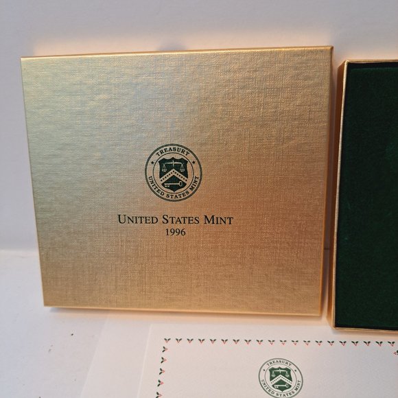 1996 The United States Mint Treasury Holiday Ornament Presidential Coat … - Picture 3 of 5